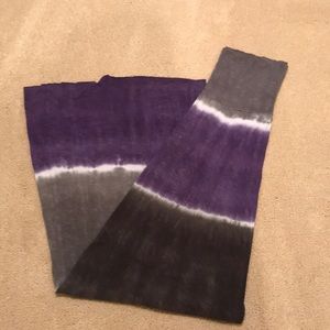 Fold-over maxi skirt